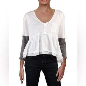 Free People long sleeve shirt